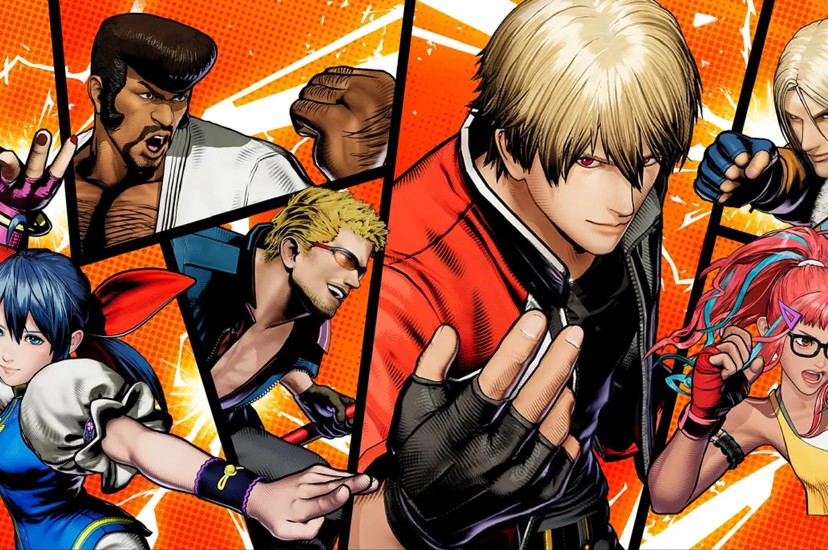 Fatal Fury City of the Wolves influencer media kit featuring fighting game characters